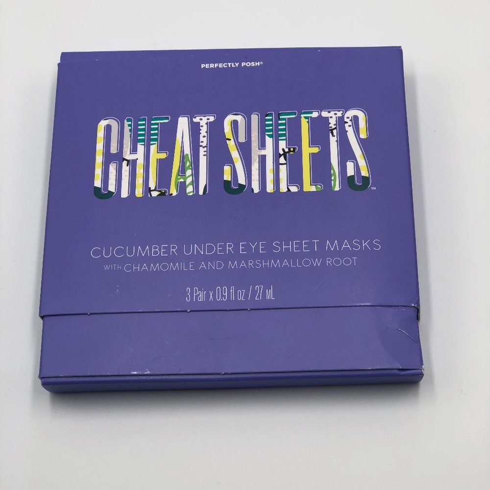 Perfectly Posh Cheat Sheets, NIP